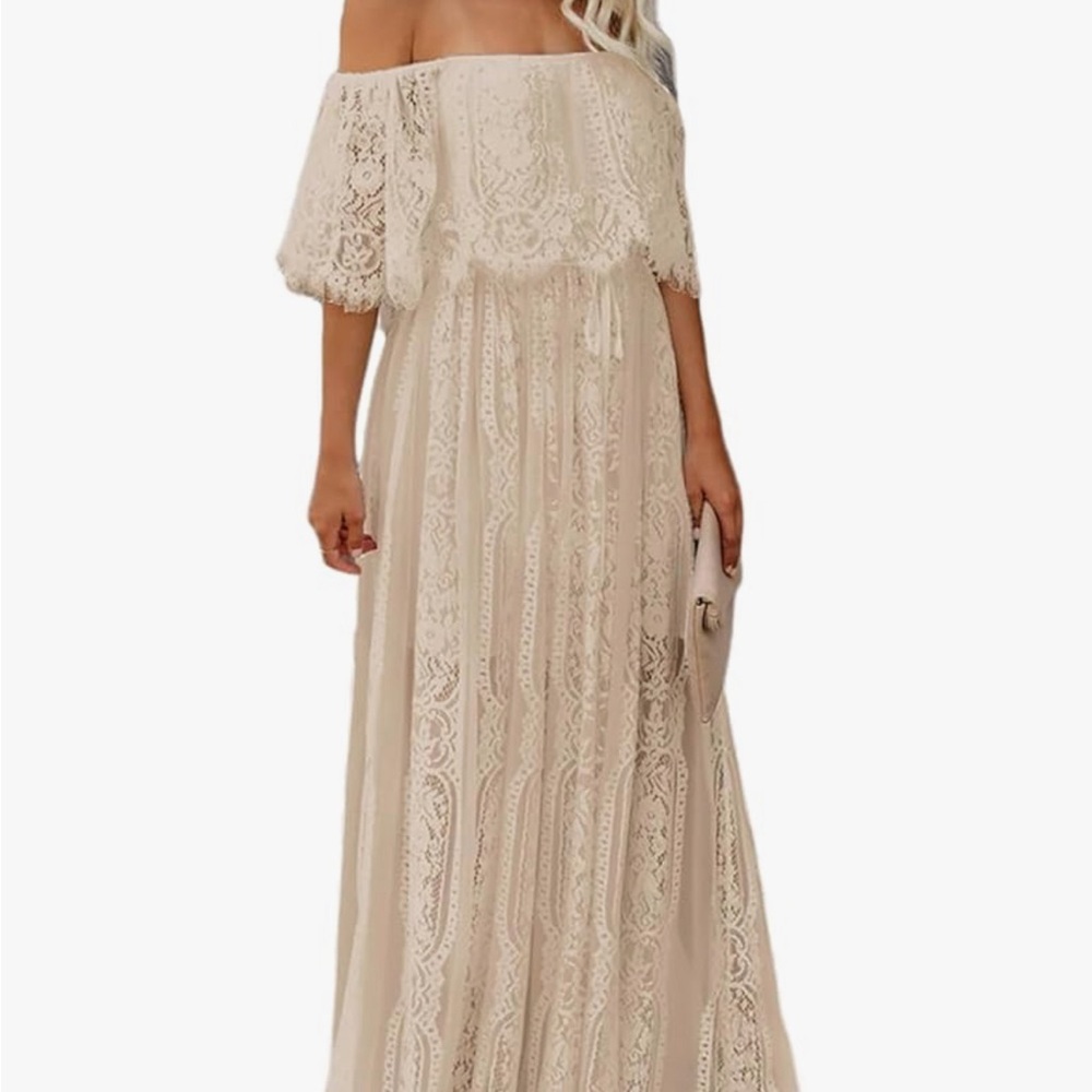 Vestido de encage
